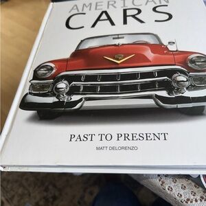 American Cars Book - Red Cover